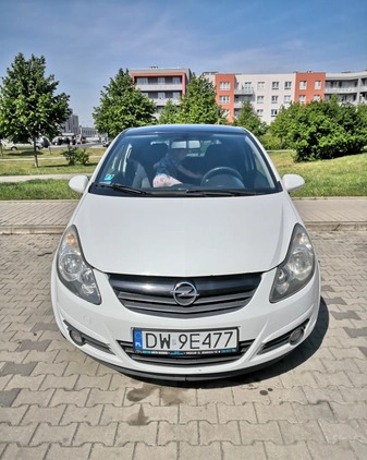 Opel Corsa cena 12900 przebieg: 187000, rok produkcji 2009 z Wrocław małe 379